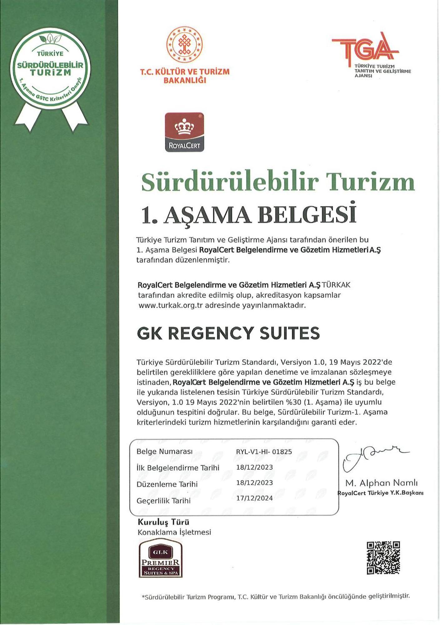 Gk Regency Suites Hotel Istanbul Eksteriør billede